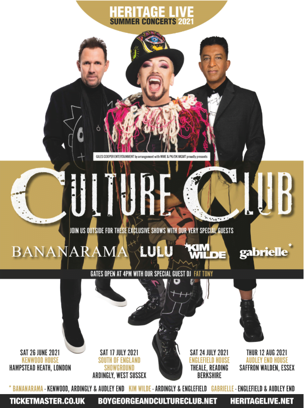 berømmelse Ampere taxa Boy George & Culture Club announce 2021 live dates - Classic Pop Magazine