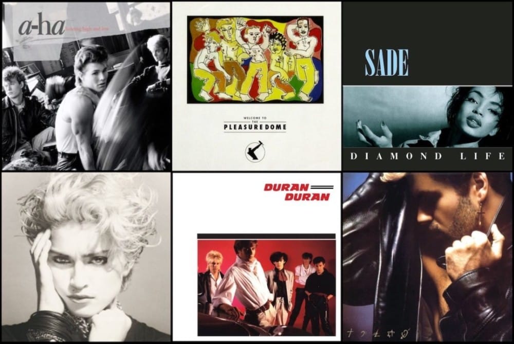 Top 40 80s debut albums