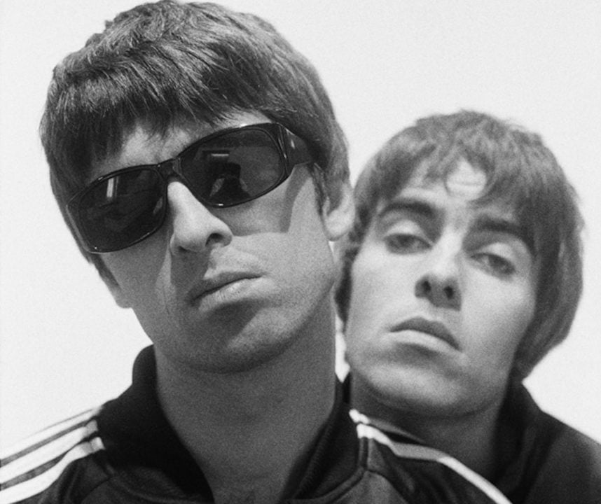 Oasis Noel Gallagher and Liam Gallagher
