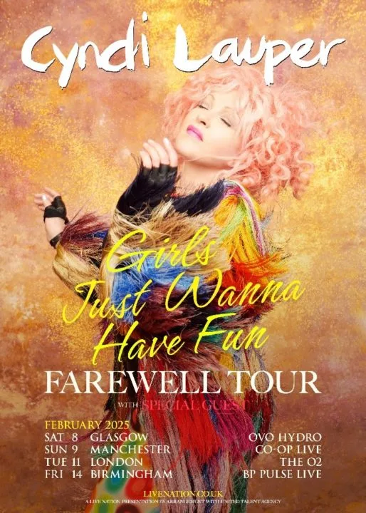 Cyndi Lauper’s Farewell Tour