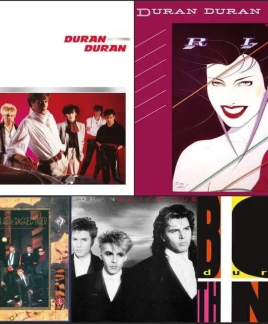 Duran Duran re-release first five album covers