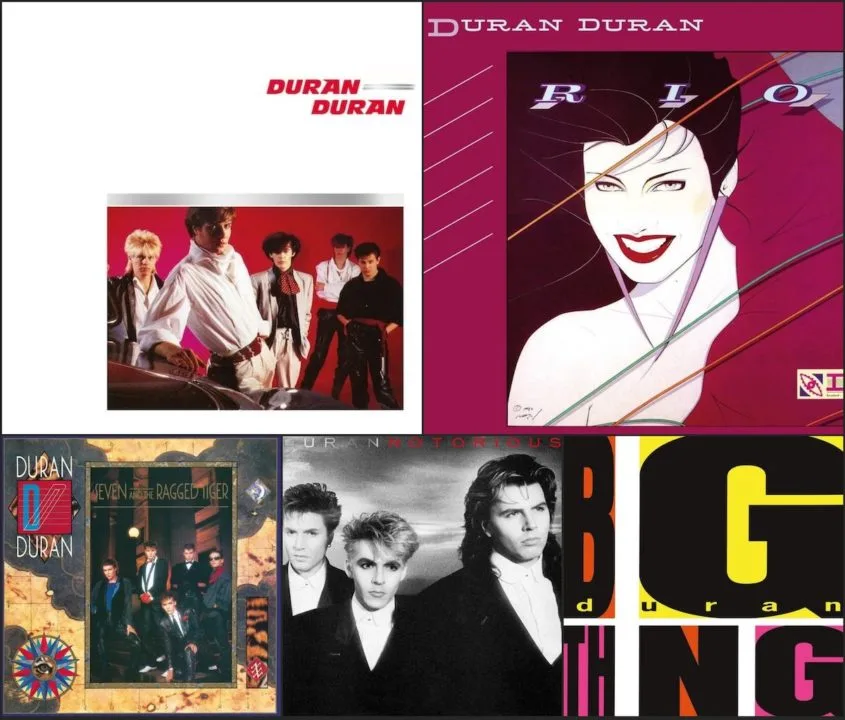 Duran Duran re-release first five album covers