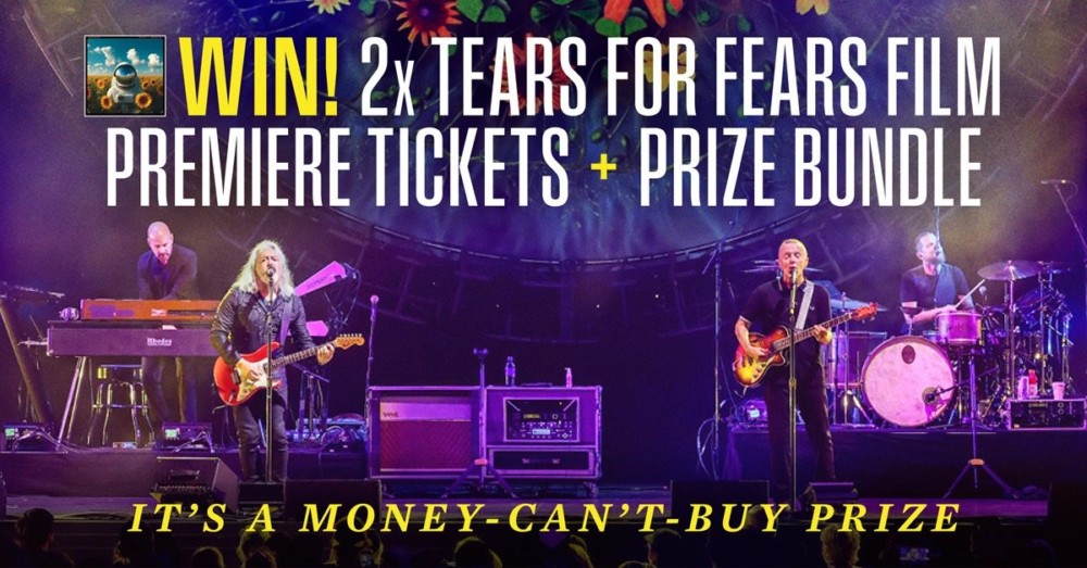 Win 2x Tears For Fears film premiere tickets + prize bundle